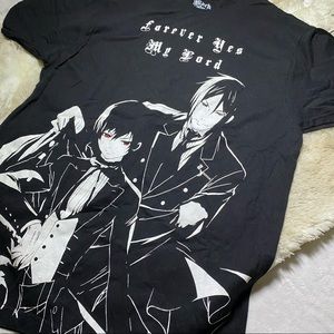Black butler shirt